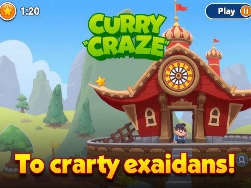 Curry Craze Gameplay Screenshot